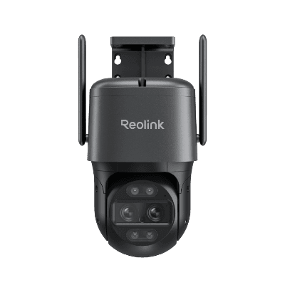 TrackMixWiFi-Grey-1-Pack- 4K PTZ Wi-Fi 6 Dual-Lens Security Camera - Image 1