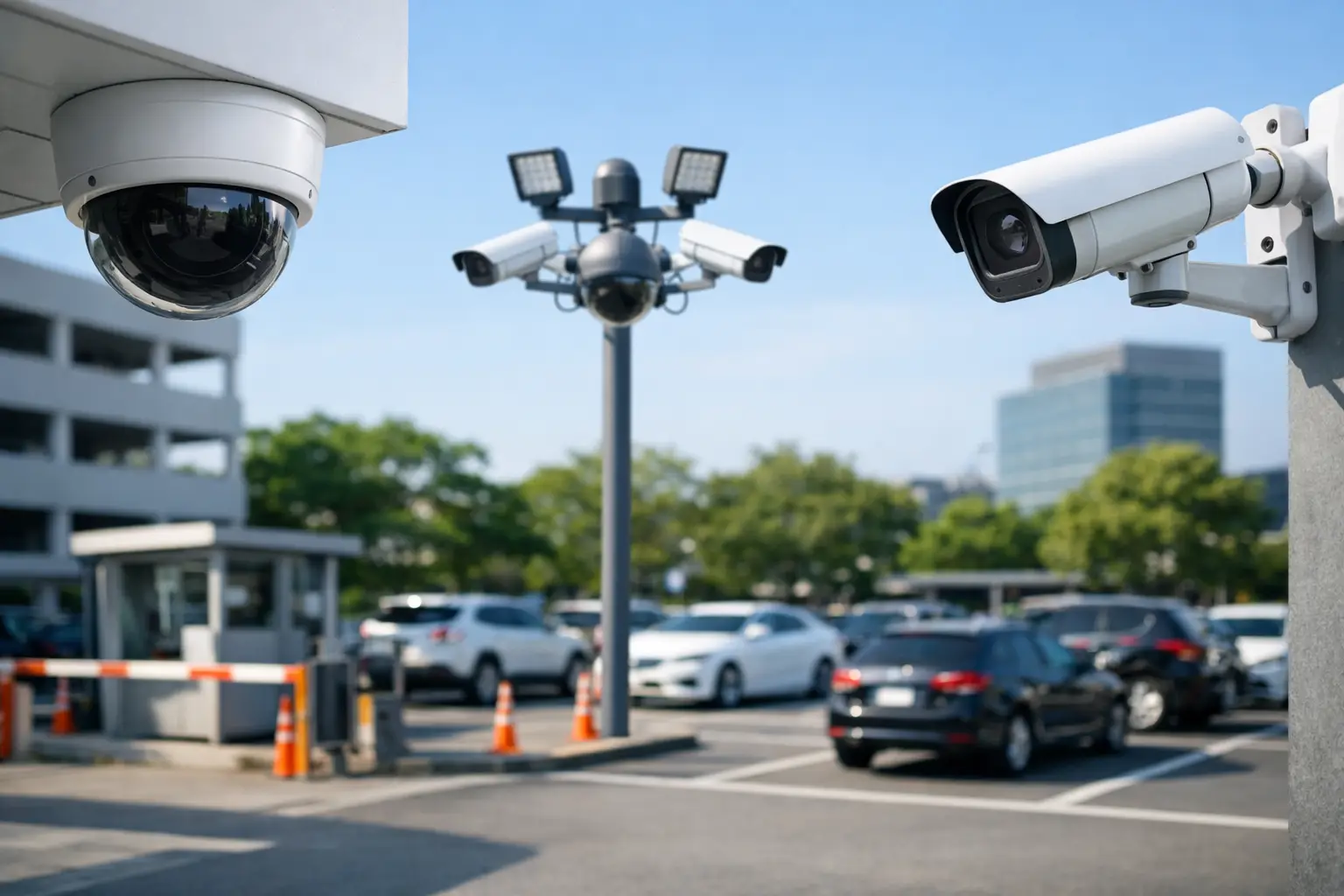 How to Secure Parking Areas Without Blind Spots