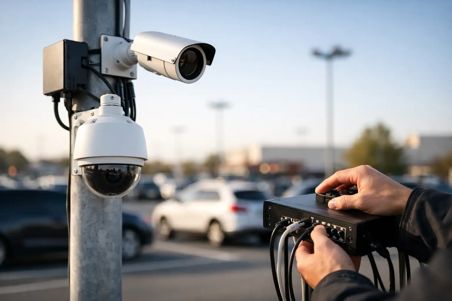 How to Secure Parking Lot Cameras Properly